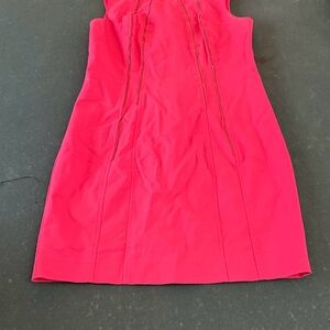 Chic Sleeveless Pink Mini Dress